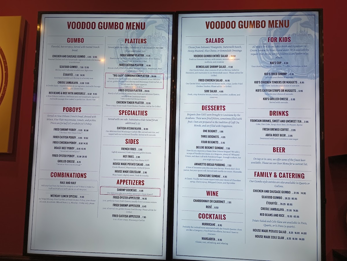 Menu Voodoo Gumbo-2
