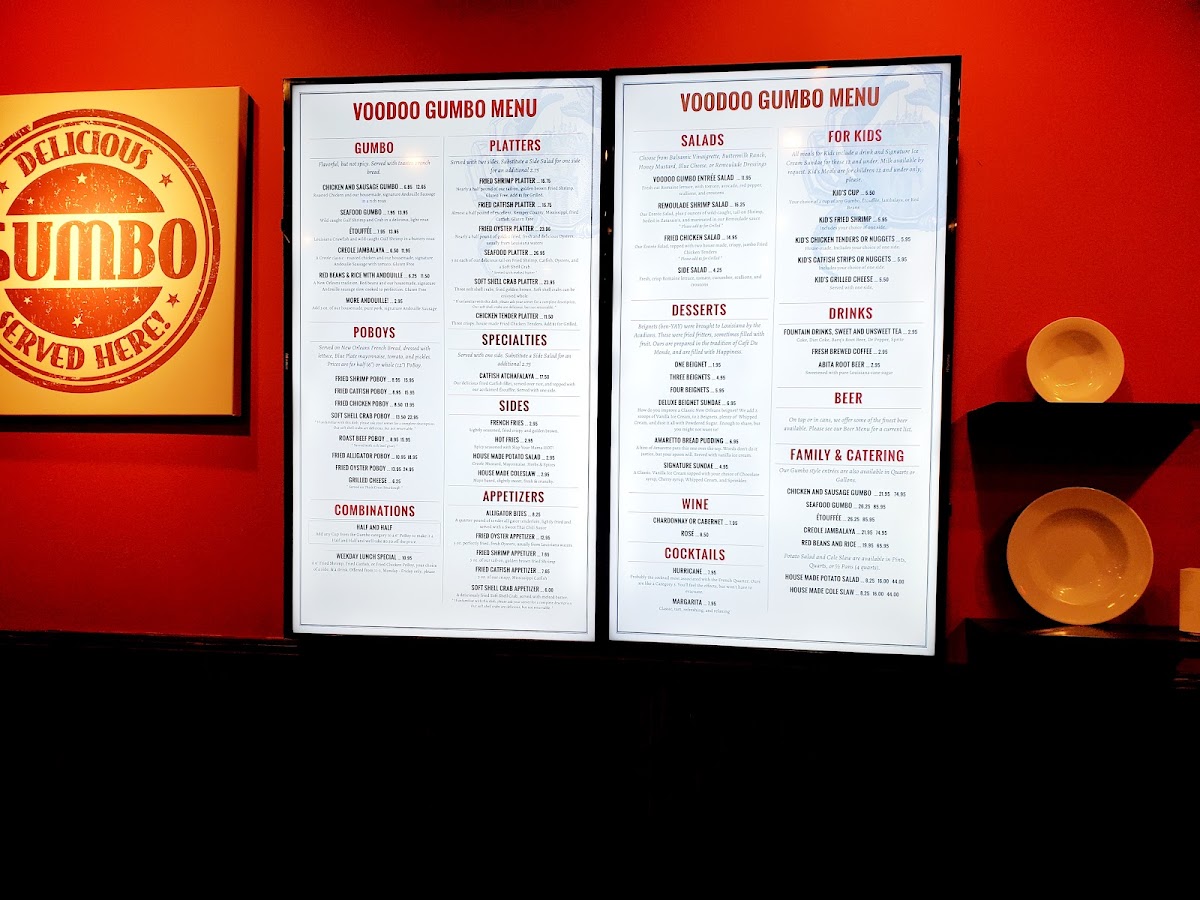 Menu Voodoo Gumbo-9